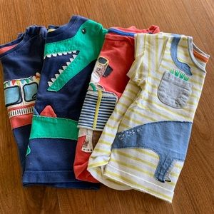 Bundle of Mini Boden t-shirts